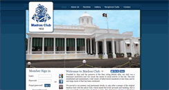 Desktop Screenshot of madrasclub.org